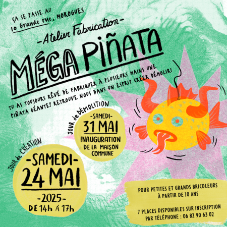 Atelier méga pinata