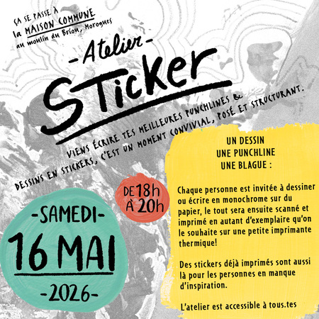 Atelier stickers