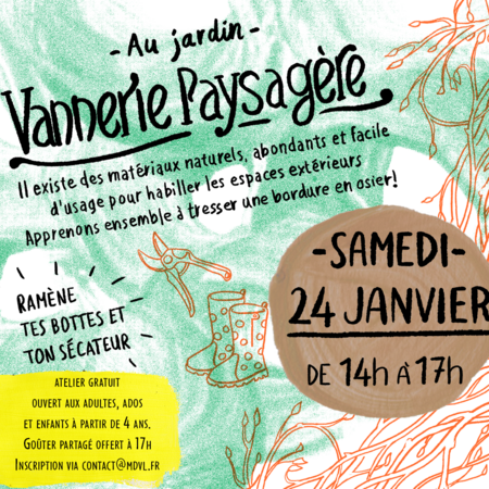 Atelier vannerie paysagère