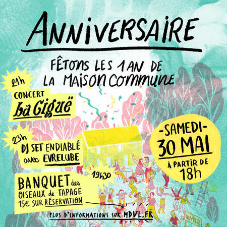 Concert La Ciguë + DJ Set Everlub