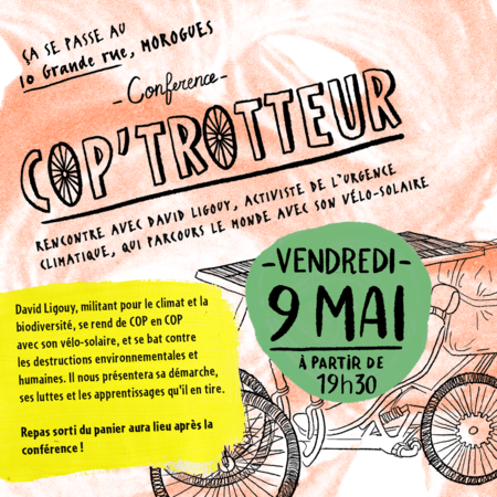 Conférence de David Ligouy, cop'trottreur