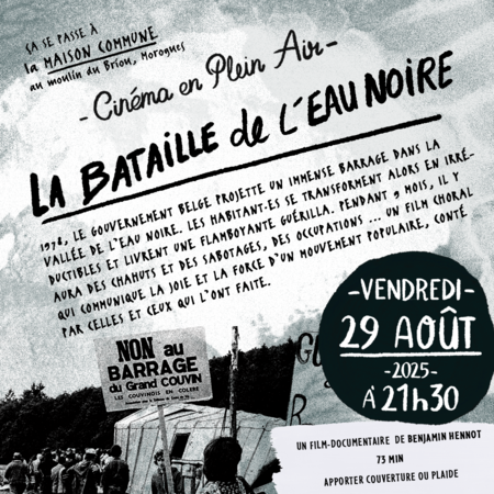 Projection en plein air - La Bataille de l'Eau Noire (documentaire)