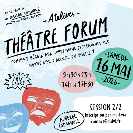 Théatre forum “face aux oppressions systémiques”